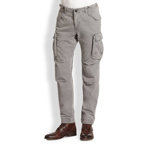 Gant Other - Gant The Perfect Cargo light Gray cotton pants